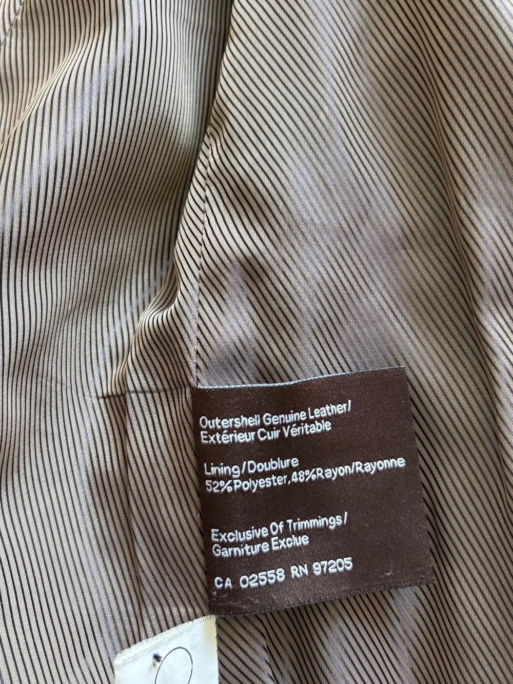 Vintage Danier Buttery Soft Leather Jacket In a Rich Chocolate Brown Size L Fall - Picture 9 of 15